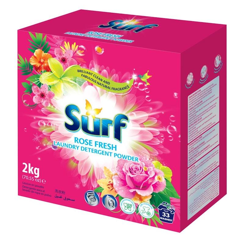 Surf 2Kg Laundry Detergent Powder Rose Fresh