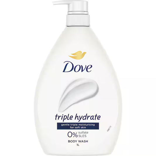 Dove Body Wash 1L
