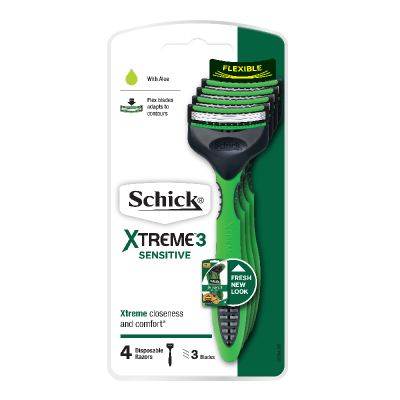 Schick Xtreme 3 Sensitive Disposable Razors 5ea