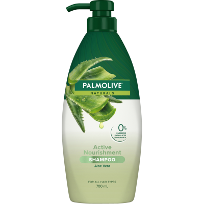 Palmolive Naturals Shampoo – Active Nourishment Aloe Vera & Fruit Vitamins – 350mL