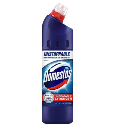 Domestos Regular Disinfectant Bleach 750mlDomestos Regular Disinfectant Bleach 750ml