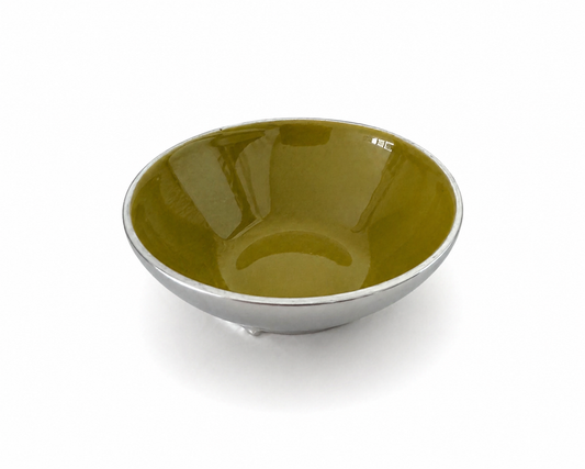 Olive Green Condiment Bowl