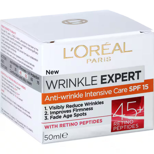 Loreal Wrinkle Expert Day Cream 45+ Spf 15