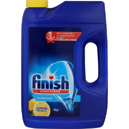 Finish Power Classic Lemon Sparkle Dishwasheer Powder          2 kg